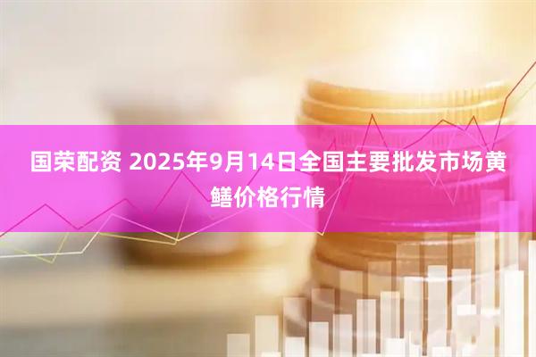 国荣配资 2025年9月14日全国主要批发市场黄鳝价格行情